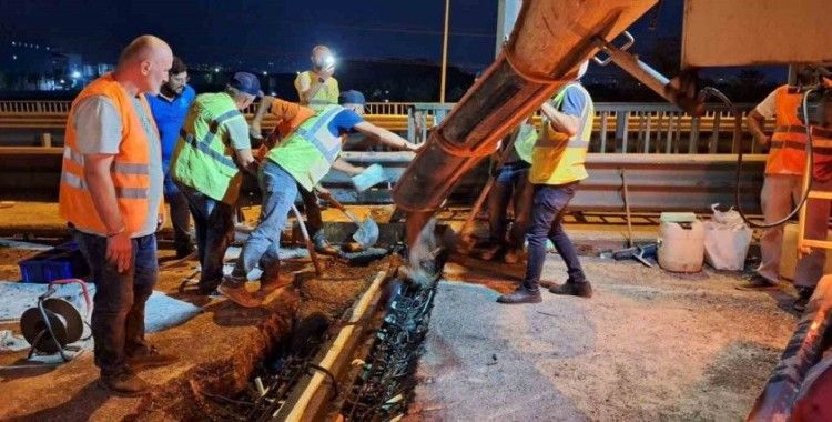 Sakıp Sabancı Köprüsü güçleniyor
