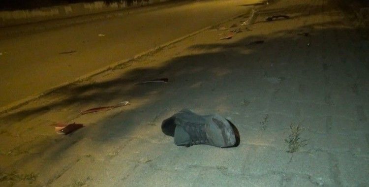 Otomobilin çarptığı motosiklet sürücüsü ağır yaralandı
