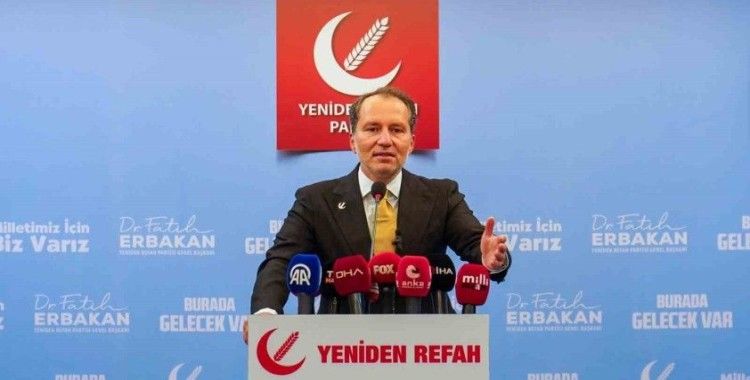 Fatih Erbakan: "(Yerel seçimlere ilişkin) Teklif gelmesi halinde bunu yine yetkili kurullarımızda değerlendirir, bir karara varırız"
