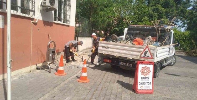 Karesi’de sonbahar hazırlığı
