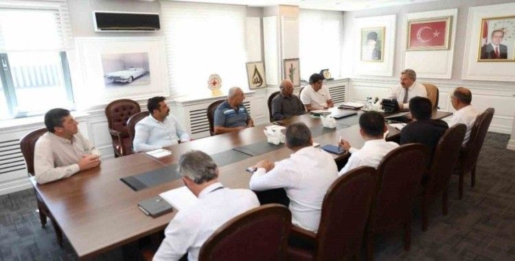Başkan Palancıoğlu, Mahalle Muhtarları ile doğalgaz Toplantısı Yaptı