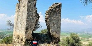 Jandarmadan ‘tarihi yapı’ nöbeti
