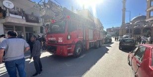 Burdur'da iş yerinde çıkan yangın maddi hasara neden oldu
