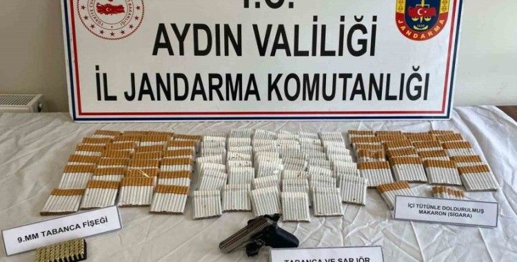 Aydın’da kaçak sigara operasyonu: 1 gözaltı