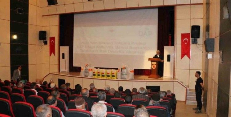 Hizanlı çiftçilere 10 ton yem bitkileri tohumu desteği