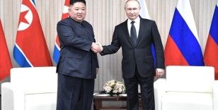 Rusya Devlet Başkanı Putin, Kuzey Kore lideri Kim ile bir araya geldi