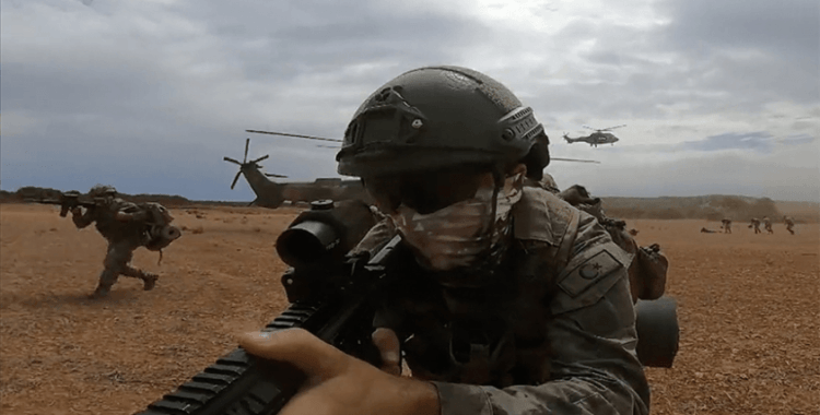 Şehit Yüzbaşı Cengiz Topel Akdeniz Fırtınası Tatbikatı-23 sürüyor