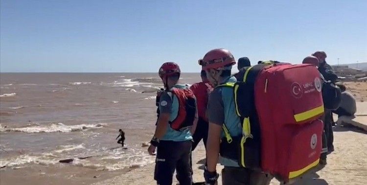UMKE, sel felaketinden etkilenen Libya'da yaraları sarmaya devam ediyor