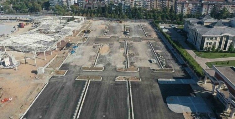 Milli İrade Meydanı’ndaki otoparkta sona doğru
