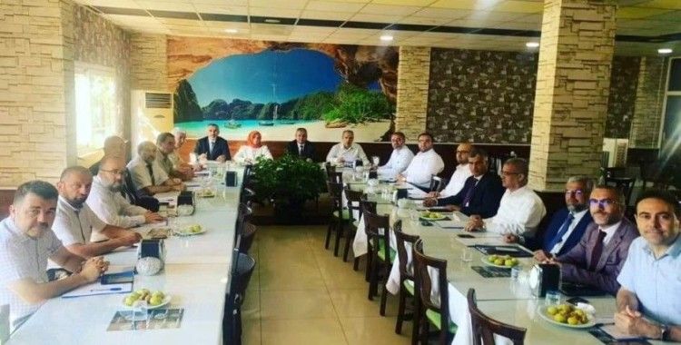 İlçe müftüleri Germencik’te bir araya geldi
