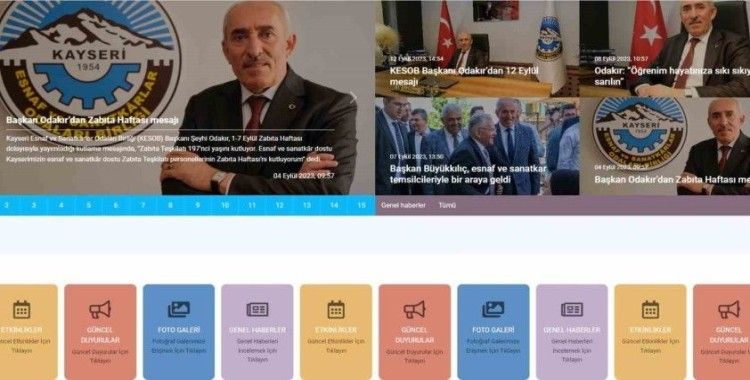 KESOB dijital yüzünü yeniledi
