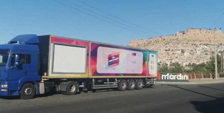 İŞKUR'un 'Yol Arkadaşım' tırı Mardin'de
