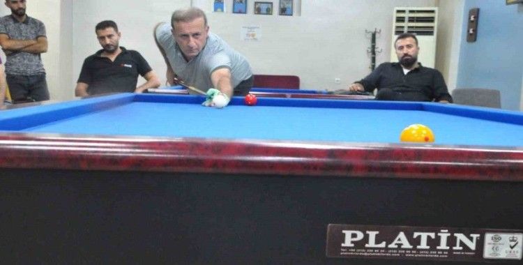 Şırnak’ta 3 bant bilardo il birinciliği turnuvası yapıldı
