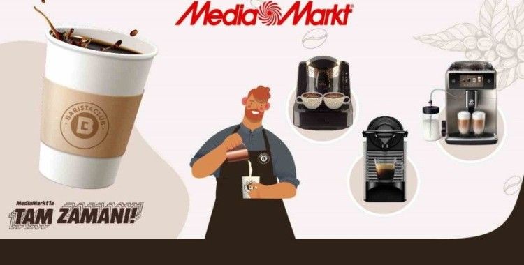 MediaMarkt, kahve tutkunlarını ağırlayacak