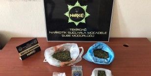 Tekirdağ'ın 2 ilçesinde uyuşturucuya dev operasyon