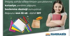 Marmaris Belediyesi’nden eğitim desteği
