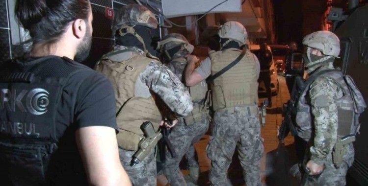 İstanbul’da uyuşturucu tacirlerine yönelik eş zamanlı operasyon
