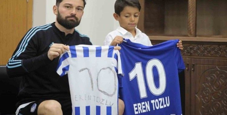 Minik taraftar hayaline kavuştu
