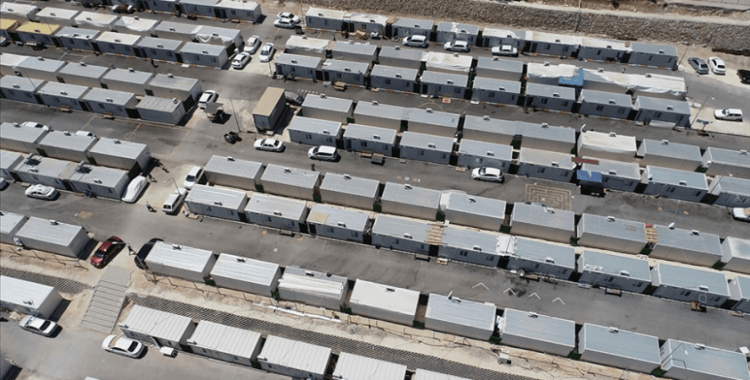 Deprem bölgesinde 186 bin 239 konteynerin kurulumu tamamlandı