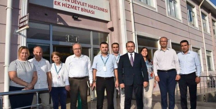 İl Sağlık Müdürü Şenkul, ADH’de incelemelerde bulundu
