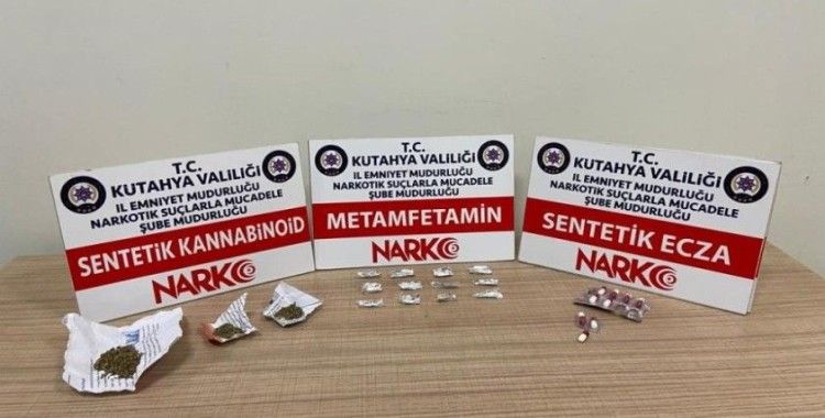 Kütahya'da uyuşturucu satıcısı kadın tutuklandı