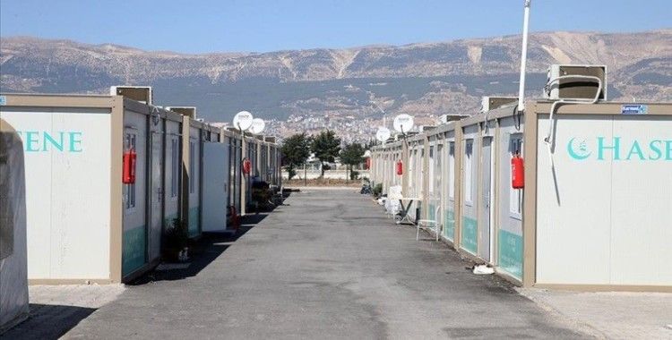 Kahramanmaraş'taki Hasene Konteyner Kent'te klima kurulumu tamamlandı
