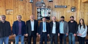 Bayburt Milletvekili Ateş gazetecilerle bir araya geldi

