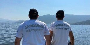 Bafa Gölü Tabiat Parkı’nda jandarma ekipleri teyakkuzda
