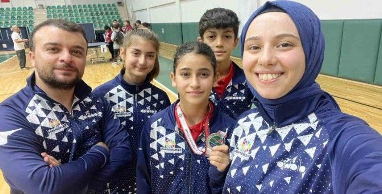 Kocasinan’ın sporcusu Kahraman, Türkiye ikincisi oldu
