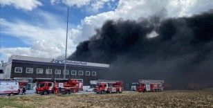 Silivri'de fabrika yangınları