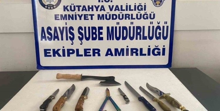 Kütahya’da polisin ’Şok Asayiş Uygulaması’
