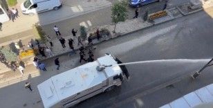Yüksekova'da PKK operasyonlarını protesto etmek isteyen gruba polisten müdahale