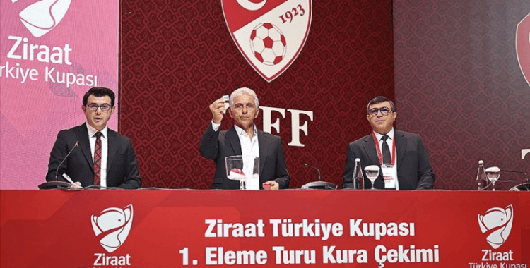 Ziraat Türkiye Kupası'nda 1. eleme turu kuraları çekildi