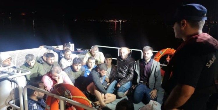 Fethiye'de 25 düzensiz göçmen yakalandı