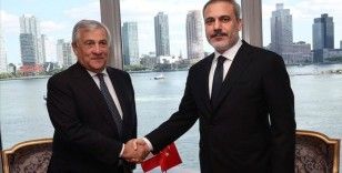 Dışişleri Bakanı Fidan, New York'ta İtalyan mevkidaşı Tajani ile görüştü