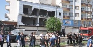 Cizre'de kaçak yapı yıkımı gerginliği