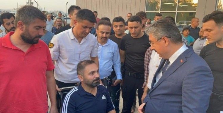 Osmaniye Valisi Yılmaz, yaralı askerleri ziyaret etti