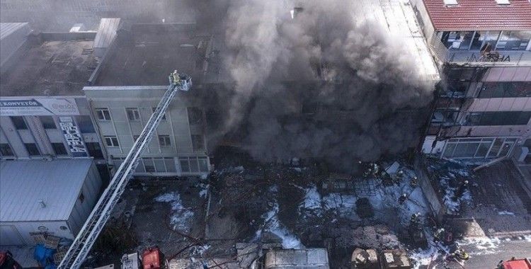 Ankara'da sanayi sitesinde dün çıkan yangında 3 kişinin hayatını kaybettiği belirlendi