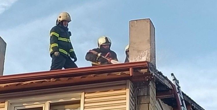 Biber közlerken yangın çıktı