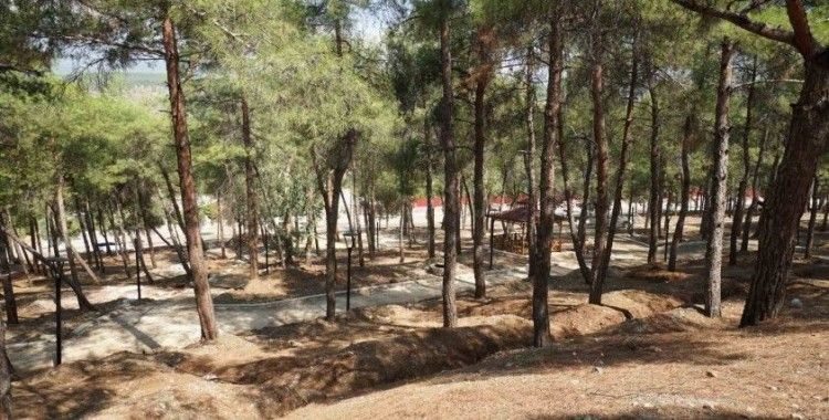 Bayram, “Şu anda 4 farklı noktada park imalatlarımız devam ediyor”