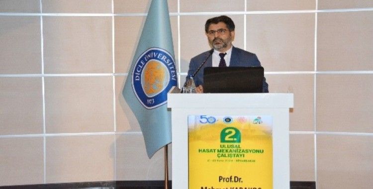 2. Ulusal Hasat Mekanizasyonu Çalıştayı başladı