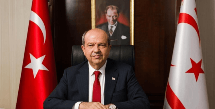 KKTC Cumhurbaşkanı Tatar, Kıbrıs sorununun 1974'te başladığını iddia eden Rum lidere tepki gösterdi