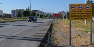 Beyşehir’in giriş ve çıkışlarındaki görünür noktalara uyarı levhaları yerleştirildi
