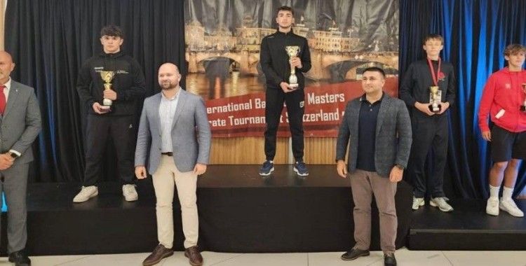 Büyükşehir sporcusu İsviçre’de altın madalyanın sahibi oldu
