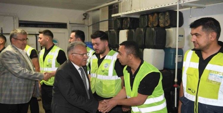 Başkan Büyükkılıç’tan Teknik Ziyaret
