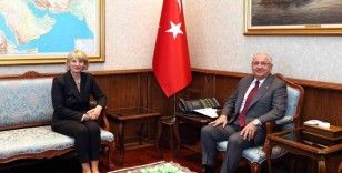 Bakan Güler İngiltere’nin Ankara Büyükelçisi Morris’i kabul etti
