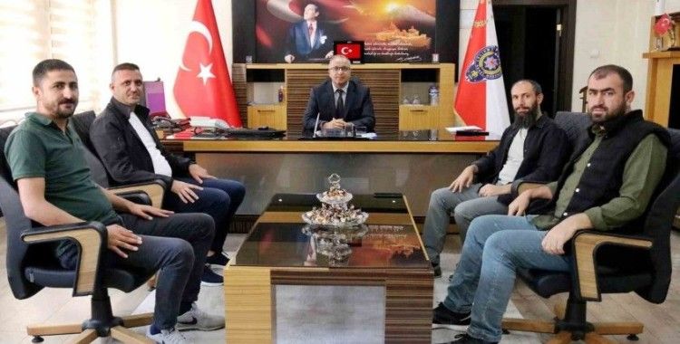 Ağrı Çalışan Gazeteciler Cemiyeti,  Emniyet Müdürü İpar’ı ziyaret etti
