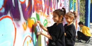 Grafiti meraklıları Hüdavendigar Kent Parkı’nda buluşuyor
