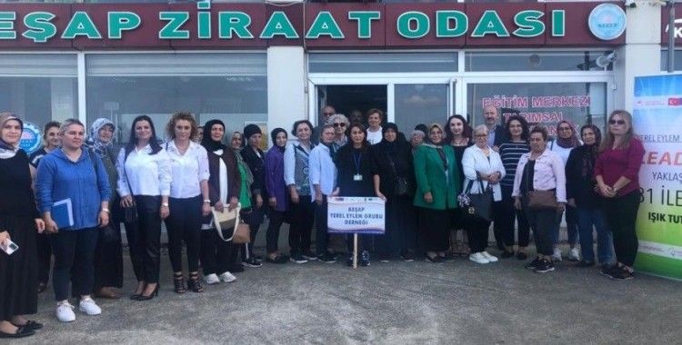 Kadın çiftçiler fındık zararlılarına karşı bilgilendirildi
