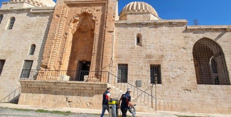 Mardin'de ibadethaneler temizleniyor